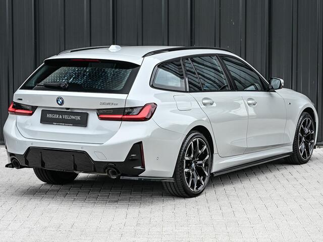 BMW 3-SERIE Touring 330e xDrive M-SPORT | FACELIFT | ACCU 19,5 kWh | ACTIVE CRUISE | ELEKTR. TREKHAAK | HIFI AUDIO | SHADOW LINE | CAMERA | FULL-LED | STUUR- EN STOELVERWARMING