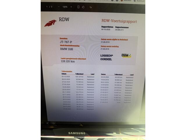 BMW 3-SERIE 318i M Sport | 2016 | NL-auto | 128.000 km | Dealer onderhouden | 140pk