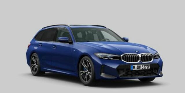 BMW 3-SERIE Touring 330e M Sport - Trekhaak - Panoramadak - Elektrisch verstelbare/verwarmde stoelen - Parking/Driving Assistant - Harman Kardon - Getinte ruiten - Comfort Access - Ambiance verlichting -