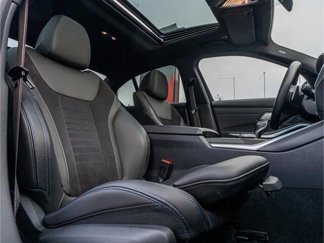 BMW 3-SERIE 330e xDrive High Exe M-Sport PANO LASER MEMORY STOEL 360 CAMERA HUD TREKHAAK BOMVOL!!!