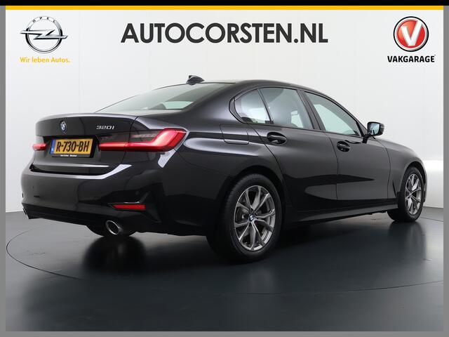 BMW 3-SERIE 320i 2.0T 184pk AUT-8 Navi-Pro Apple Carplay Android Bordherk. Sport Line Shadow-Line Sportstoel+ 1/2 Leer PDC-a+v Teleservice Dual-ECC Business Edition HiFi+9speakers Drive-Assist LED Connected-Services LED Live Cockpit Pro Active guard DAB WiFi 1600kg t