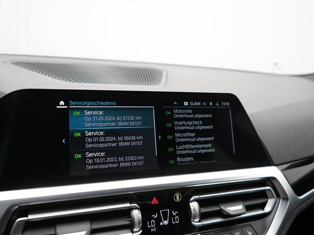 BMW 3-SERIE Touring 330e Sportline Plug In Hybrid 293pk Dealer O.H PHEV | Camera | Apple Carplay | Lederen Sportstoelen Verwarmd | Harman Kardon | Black Optic | Navigatie | Sfeerverlichting | Virtual | DAB |