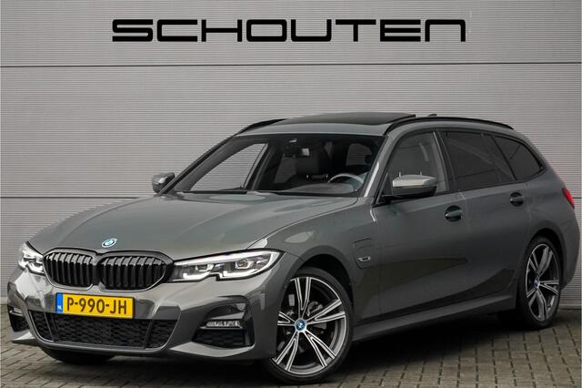 BMW 3-SERIE Touring 320e M-Sport Dravitgrau Pano Leder Trekhaak 19"