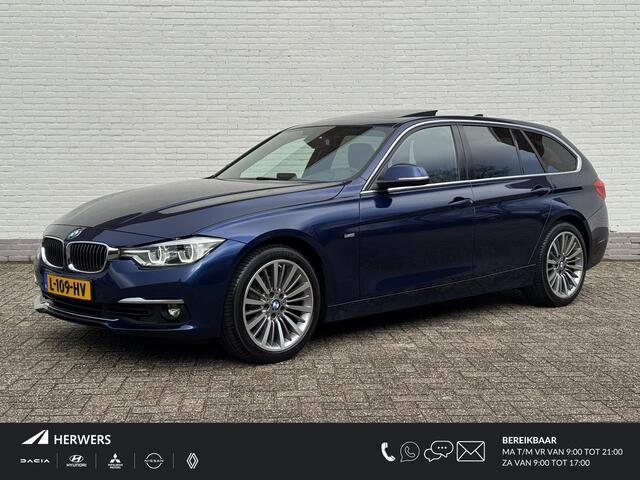 BMW 3-SERIE Touring Edition M Sport Shadow High Executive / Pano / Trekhaak / Lederen Bekleding / Stoeverwarming / Elektrische Achterklep / Navi / Cruise / Clima /