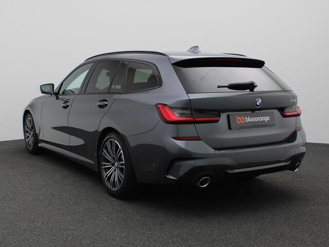 BMW 3-SERIE Touring 330i High Executive 258PK Aut. M-Sport, Adaptieve Cruise Controle,Side Assist, Achteruitrijcamera, 18" LM Velgen, Stoelverwarming, Leder, Alarm, PDC