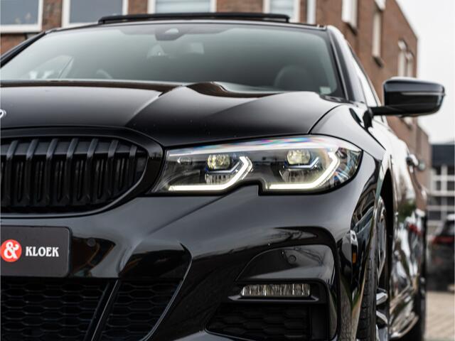 BMW 3-SERIE 330e High Exe M-Sport PANO LASER HARMAN KARDON HUD 360 CAMERA MEMORY STOEL BOMVOL!!
