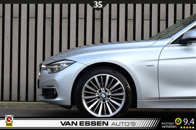 BMW 3-SERIE 320i Luxury Line High Executive Navi Leder Carplay E-Trekhaak NL-Auto! Dealer Onderhouden!