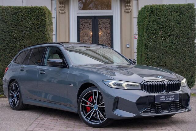 BMW 3-SERIE Touring 330e High Executive TREKHAAK | PANO | 360 CAM | CARBON | DRAVITGRAU | FULL OPTION