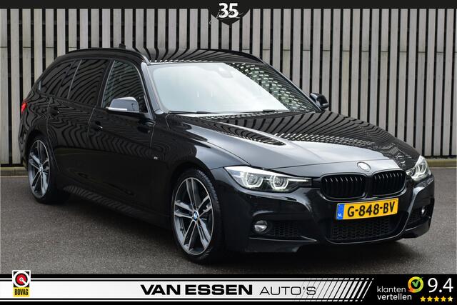 BMW 3-SERIE Touring 318i M Sport Automaat Leder Trekhaak Navi Stoelverw. H&K Head-Up NL-Auto!