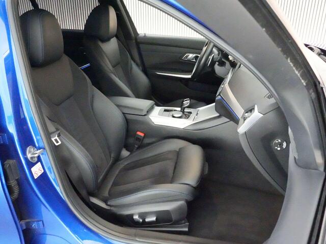 BMW 3-SERIE M340i xDrive High Executive |EU-auto|dealer onderhouden|M-sport|M-sport diff|Portimao Blue metallic|Eibach verlagingsveren|Harman&Kardon|memory|Apple Carplay|stoelverwarming & stuur verwarming|