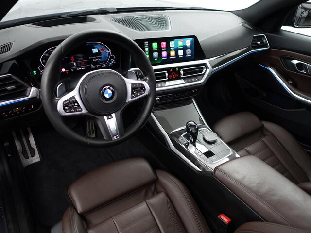 BMW 3-SERIE Touring 330e M Sport Shadowline Aut- Panoramadak, Laser Led, Head Up, Elek Trekhaak, Dealer Onderhouden, Carbon