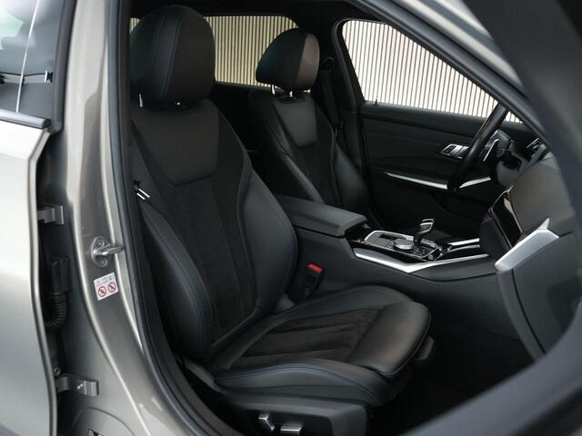 BMW 3-SERIE M340i xDrive Touring 374pk High Executive |dealer onderhouden|EU-auto|M-sport|KW schroefset|schuif/kantel dak|Harman&Kardon|Laser LED|HUD|elek. trekhaak|360 camera|stoel & stuurverwarming|elek. achterklep|