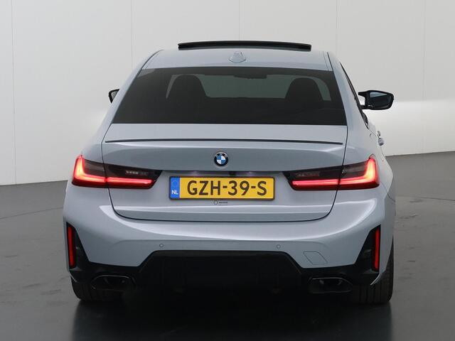 BMW 3-SERIE M340d xDrive | M-Pakket Pro | NL Auto | Schuif/Kanteldak | M-Sport Sportstoelen | Lederen Interieur | Curved Display | 360 Camera | Adaptieve Cruise Control | Ele. verstelbare stoelen + Geheugen | Harman/Kardon |