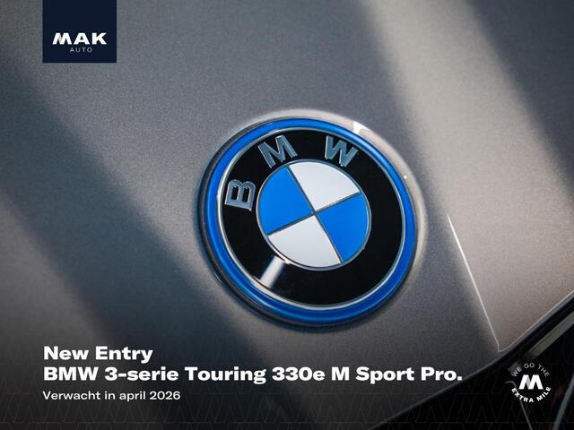 BMW 3-SERIE Touring 330e M Sport Pro, pano, 19", tr.haak, H/K, shadow line, carbon, memory, LED-kopl., HUD, privacy, NP82k