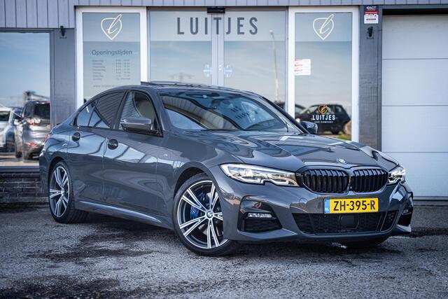 BMW 3-SERIE 330i M-Sport Individual|Pano|H&K|Dravitgrau|360°|Elek-a.klep|ACC|Leder|Carplay|NL-auto