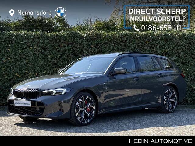 BMW 3-SERIE Touring 330e | M-Sport Pro | Dravit | Panorama | Trekhaak | Stoel + Stuurverw. | HiFi | 360 Cam