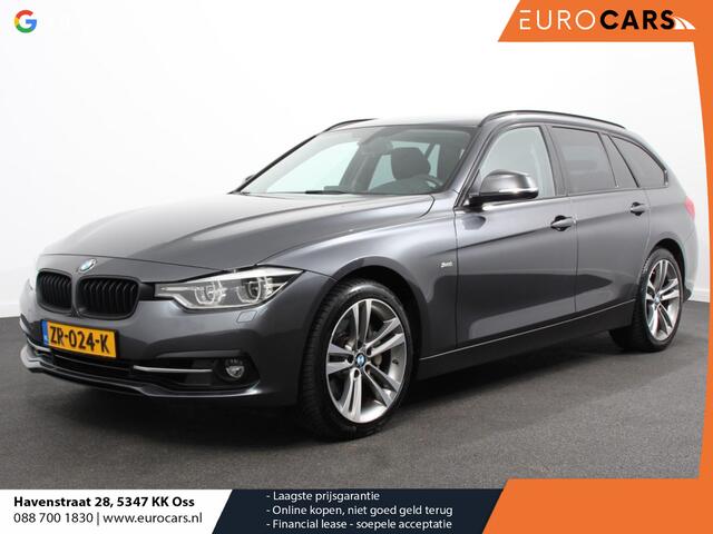 BMW 3-SERIE Touring 340i 326 pk Automaat Sport-Line | Navigatie | Climate Control | Cruise Control | Led | Electrisch bedienbare achterklep | Extra Getint Glas | Lichtmetalen velgen 18" | Stoelverwarming