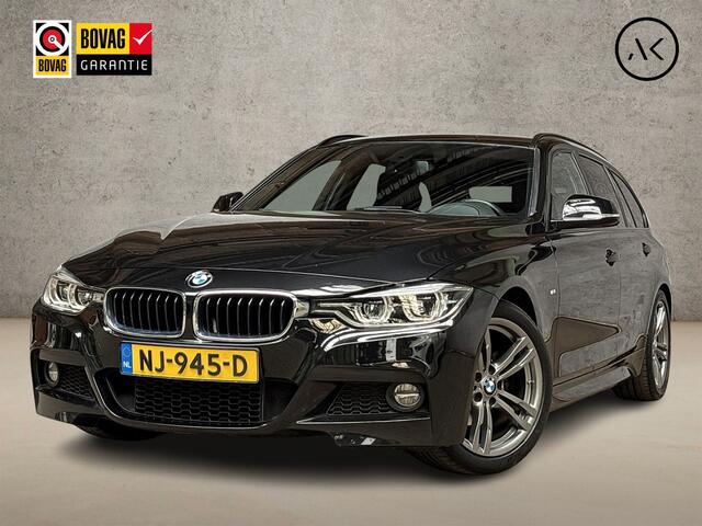 BMW 3-SERIE 320i M Sport High Executive 184Pk Automaat (GROOT NAVI, M PAKKET, LEDER, STOELVERWARMING, SPORTSTOELEN, PARKEERSENSOREN, GETINT GLAS, SPORT AUTOMAAT, NIEUWSTAAT)
