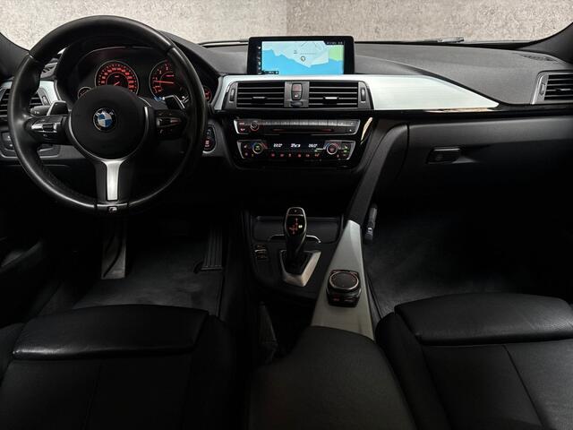 BMW 3-SERIE 320i M Sport High Executive 184Pk Automaat (GROOT NAVI, M PAKKET, LEDER, STOELVERWARMING, SPORTSTOELEN, PARKEERSENSOREN, GETINT GLAS, SPORT AUTOMAAT, NIEUWSTAAT)