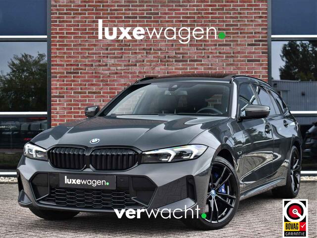 BMW 3-SERIE Touring 330e M-Sport Pano ACC H/K El-zetels HUD Dravitgrau 19inch
