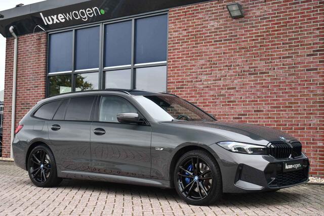 BMW 3-SERIE Touring 330e M-Sport Pano ACC H/K El-zetels HUD Dravitgrau 19inch