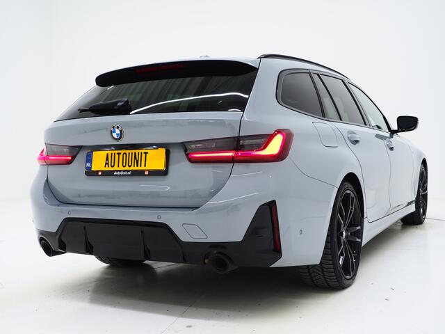 BMW 3-SERIE Touring 320i M Sport Pro Brooklyn Grey | M-sportstoelen | Panoramadak | Harman/Kardon | Carbon | Camera | Memory | Sfeerlicht