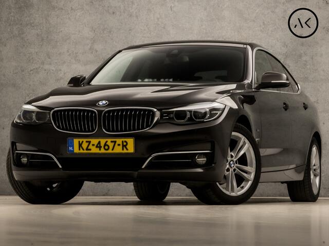 BMW 3-SERIE GT Gran Turismo 320i High Executive Sport 184Pk Automaat (GROOT NAVI, M STUUR, ZWART HEMEL, GETINT GLAS, CLIMATE, COGNAC LEDER, STOELVERWARMING, SPORTSTOELEN, CRUISE, PARKEERSENSOREN, NIEUWE APK, NIEUWSTAAT)
