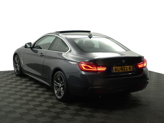 BMW 4-SERIE Coupé 418i M Sport High Executive Aut- Dealer Onderhouden, Schuifdak, Xenon Led, Standkachel, Camera, Sfeerverlichting