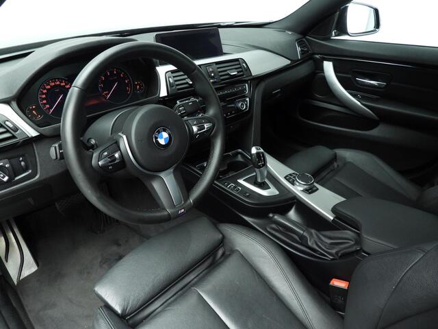 BMW 4-SERIE Gran Coupe 418i | M-Sportpakket | LED | Leder | Navigatie | Sportstoelen | Stoelverwarming | DAB | Hifi speakers | Alu 19 inch