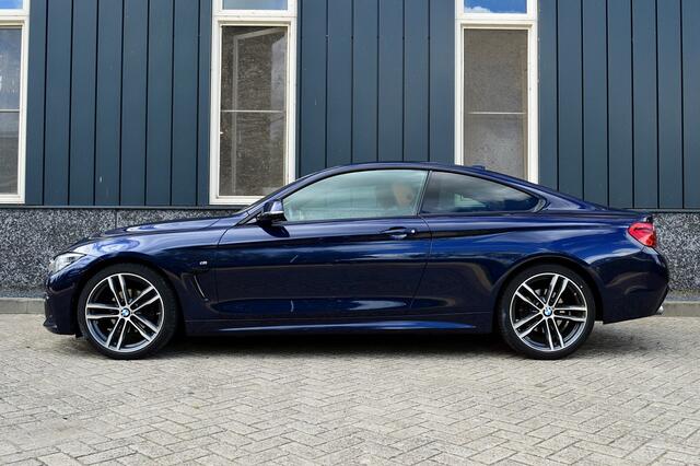 BMW 4-SERIE Coupé 420i M-Sport High Executive Rijklaarprijs-Garantie Leder Sport interieur Led Camera Apple Carplay Airco