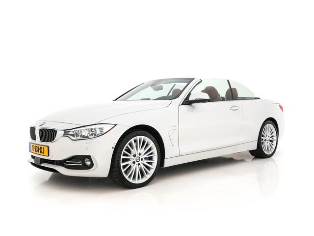 BMW 4-SERIE Cabrio 435d xDrive M-SportPack Centennial High-Executive Aut. *LUXURY-LEATHER | FULL-LED | ADAPTIVE-CRUISE | MEMORY-PACK | AIRSCARF | BLINDSPOT | HIFI-SOUND | KEYLESS | DAB+ | HEATED-SPORTSEATS | CAMERA | HEAD-UP | NAVI-FULLMAP | 19''ALU*