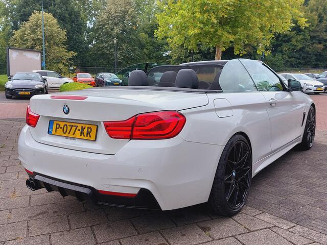BMW 4-SERIE Cabrio 420i 184pk Automaat High Executive M-Sport | Navi | Harman-Kardon Sound | Clima | Cruise | Leder+Elek.Verstel | Led Koplampen | Keyless Entry | Stoel+Stuur+Nekverwarming | Pdc V+A | 20''lm