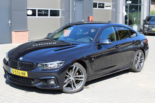 BMW 4-SERIE Gran Coupé 418i M Sport High Executive Automaat - Dealer onderhouden - Nederlandse auto 19 inch - Zwart leder - Stoelverwarming - Camera