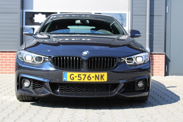 BMW 4-SERIE Gran Coupé 418i M Sport High Executive Automaat - Dealer onderhouden - Nederlandse auto 19 inch - Zwart leder - Stoelverwarming - Camera