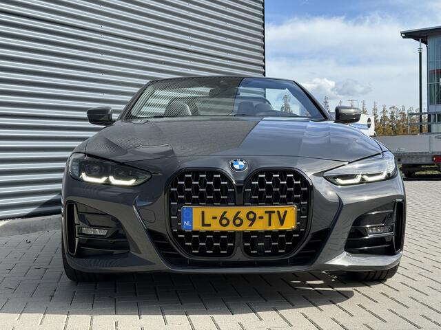 BMW 4-SERIE Cabrio 420i M-Sport Dravit Grijs/Nekverwarmer/camera/20inch