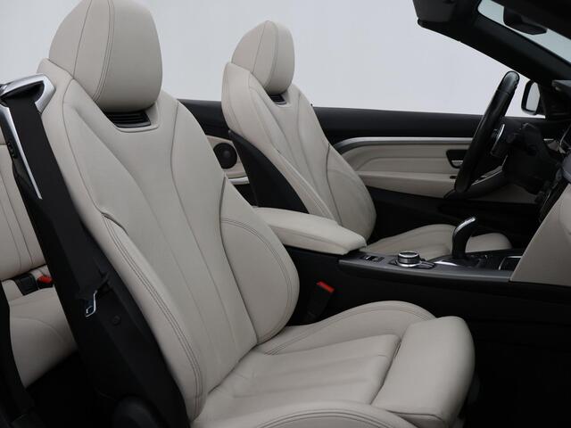 BMW 4-SERIE Cabrio 420i M-SPORT + NEKVERWARMING | HEAD-UP | DAB | HARMAN/KARDON | MEMORY | CAMERA | SPORTSTOELEN