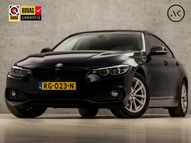 BMW 4-SERIE Gran Coupé 420i High Executive 184Pk Automaat (GROOT NAVI, CLIMATE, LEDER, STOELVERWARMING, GETINT GLAS, SPORTSTOELEN, PARKEERSENSOREN, LED KOPLAMPEN, NIEUWE APK, NIEUWSTAAT)