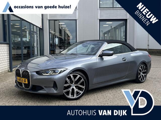 BMW 4-SERIE Cabrio 420i High Executive | NL Auto/2e Eig./Voll.Historie/Navi/Leder/Head-Up/Clima/Cruise/Apple CarPlay-Android Auto