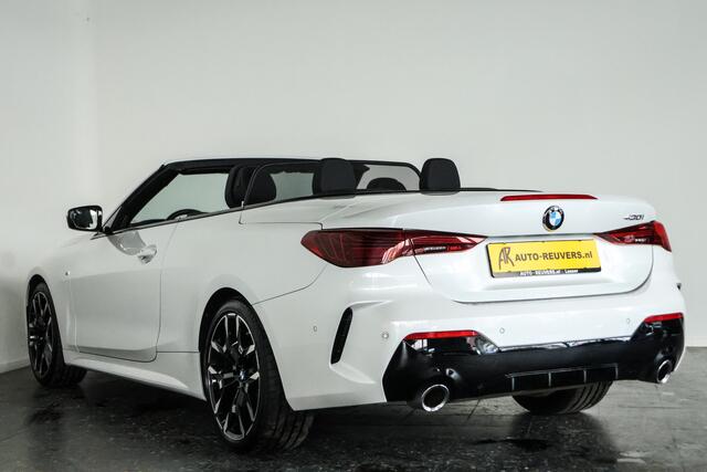 BMW 4-SERIE Cabrio 430i xDrive M-Sport / Opendak / Harman Kardon / ACC / HUD / Nekverwarming / 3D vieuw / CarPlay