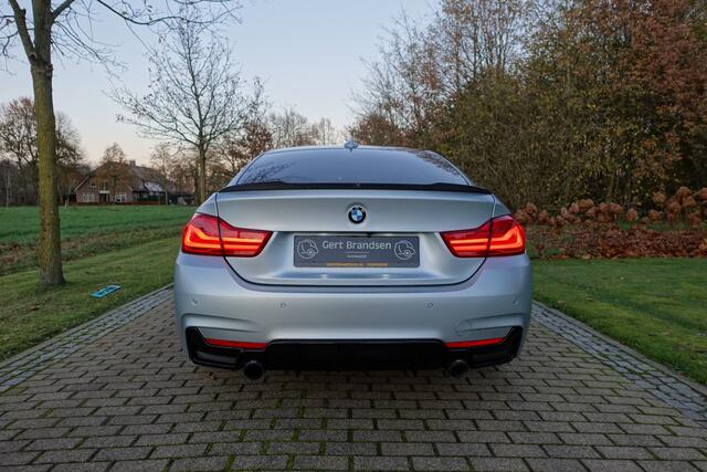 BMW 4-SERIE Gran Coupé 440i High Executive Edition | BTW | Head Up | Stoelverwarming | Schuif-kantel | Leder | Remus | Keyless |