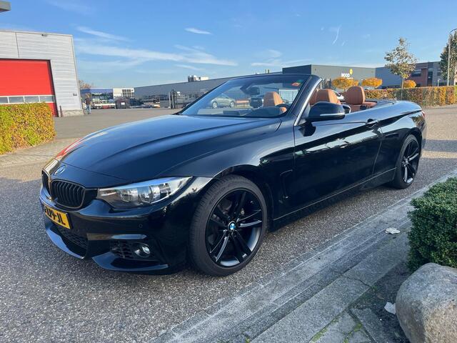 BMW 4-SERIE Cabrio 430i High Executive | Cognac lederen bekleding | NAVI | Memory | NAVI | LED