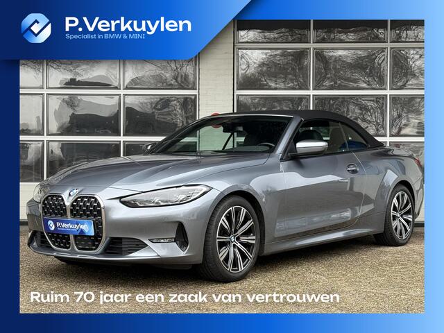 BMW 4-SERIE Cabrio 420i High Executive | NEKVERWARMING | DRIVING ASS. PROFF. | HEAD UP | KEYLESS ENTRY |