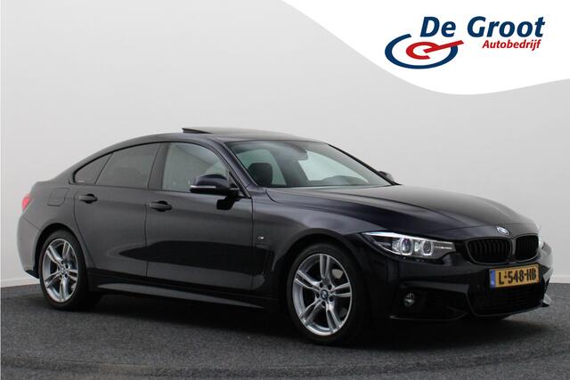 BMW 4-SERIE Gran Coupé 418i Executive Edition M Sport Leer, Schuif-/Kanteldak, Head-Up, Camera, Navigatie, PDC