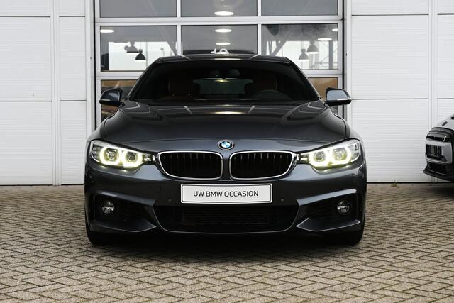 BMW 4-SERIE Gran Coupé 418i High Executive M Sport Automaat / Sportstoelen / Achteruitrijcamera / Adaptief M onderstel / LED / Stoelverwarming / Navigatiesysteem Professional