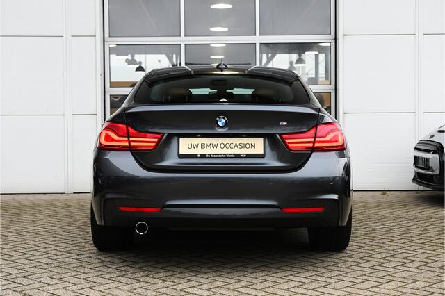 BMW 4-SERIE Gran Coupé 418i High Executive M Sport Automaat / Sportstoelen / Achteruitrijcamera / Adaptief M onderstel / LED / Stoelverwarming / Navigatiesysteem Professional