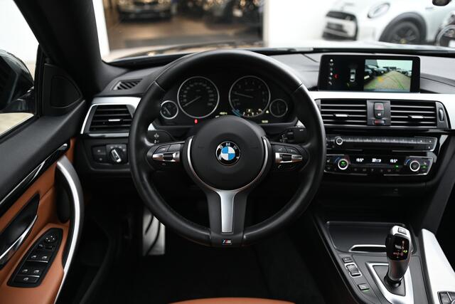 BMW 4-SERIE Gran Coupé 418i High Executive M Sport Automaat / Sportstoelen / Achteruitrijcamera / Adaptief M onderstel / LED / Stoelverwarming / Navigatiesysteem Professional