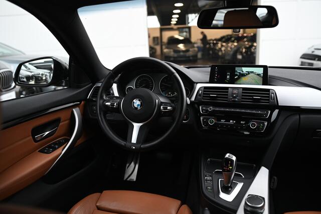 BMW 4-SERIE Gran Coupé 418i High Executive M Sport Automaat / Sportstoelen / Achteruitrijcamera / Adaptief M onderstel / LED / Stoelverwarming / Navigatiesysteem Professional