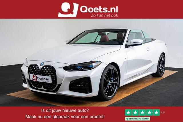 BMW 4-SERIE Cabrio 430i High Executive M Sport - Elektrisch verwarmde voorstoelen - Windscherm - Air collar - Comfort Access - Driving Assistant Professional - Active Guard Plus - Head up - Harman Kardon -