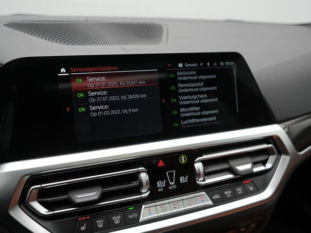 BMW 4-SERIE Gran Coupé 430i M Sport 245pk Dealer O.H Sanremo Green | Panodak | Lederen Competition Stoelen Memory & Verwarmd | Adaptive Onderstel | 360 Camera | Harman & Kardon | 19" L.M | Carbon | Apple Carplay | Navigatie | Blis | Virtual | DAB |