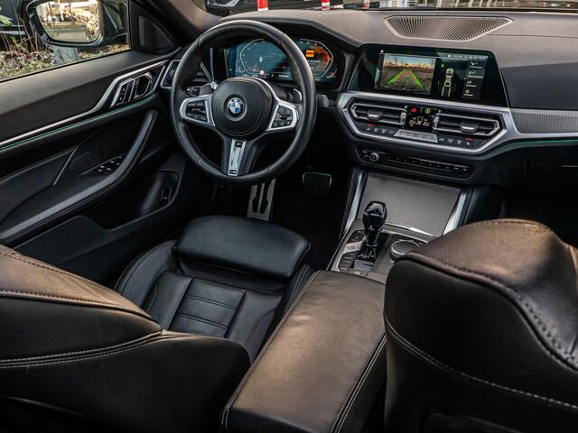 BMW 4-SERIE Gran Coupé 420i Business M-Sport ORG NL PANO LASER HUD CAMERA LEDER ELEK TREKHAAK